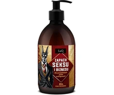 LaQ Vyriškas dušo želė 8 viename, sekso ir verslo kvapas, 500 ml