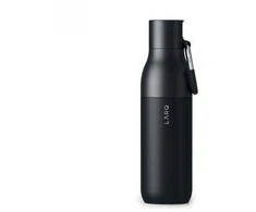 Gertuvė Larq Flip Top 740 ml obsidian juodas