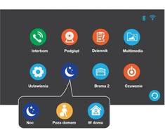 „Laskomex“ 2 laidų IP vaizdo domofono komplektas GEMINI ZEST