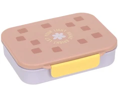 Lassig Bento Pattern Party Rose/lilac su przegródkami