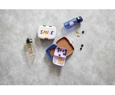 Lassig Užkandžių dėžutės ir gertuvės rinkinys SMILE