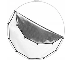Lastolite Tkanina Sidabrinis/Baltas do HaloCompact