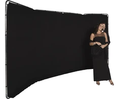 Fotografijos fonas - Lastolite Tło Panoramic 4m Frame Juodas