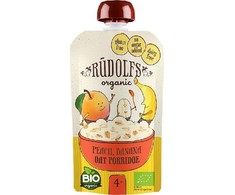 Rūdolfs Lat Eko Food Avižiniai dribsniai brzoskwiniowo-bananowa BIO 110 g