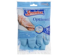 Latekso pirštinės Spontex Optimal, XL, mėlyna, 1 pora