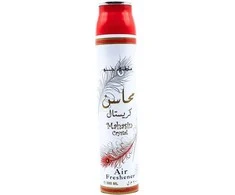 Lattafa Mahasin Crystal Floral Room Air Freshener, 300 ml