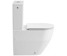 Laufen Pro pastatomas unitazas. 360x650 mm. su SC sėdyne ir dangčiu. Slim (898966). baltas