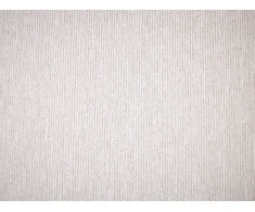 Lauko baldų komplektas Beliani Sodo kampinė sofa su staliuku 6 asmenims RIMA III kairinė, šviesiai smėlio spalvos
