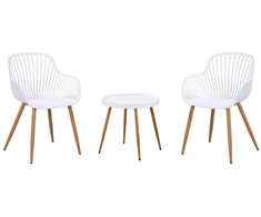 Lauko baldų komplektas Domoletti OUTDOOR FURNITURE SET BENNET Baltas