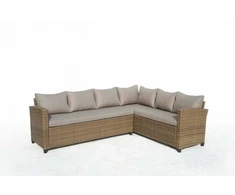 Lauko baldų komplektas Domoletti OUTDOOR FURNITURE SET BEIGE 179X66X73