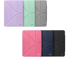 Laut „Huex Folio“ – apsauginis dėklas su „Apple Pieštukas“ laikikliu, skirtas „iPad Air 11" M2 (2024) / M3 (2025), „iPad Pro 11" 1/2/3/4G“ ir „iPad Air 10.9" 4/5G“ (rožinis)