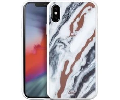 Laut MINERAL GLASS – iPhone Xs Max dėklas (Mineral Baltas)