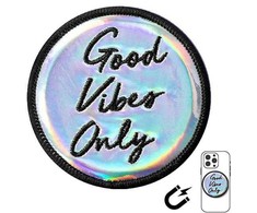 Dėklas Laut LAUT MAGMOJI BADGE Good Vibes Only compatible with MagSafe