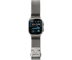 Dėklas LAUT SATURN LOOP Titanium woven mesh band for Apple Watch