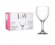 Vyno taurės LAV MISKET LV-MIS560F, 365 ml, 6 vnt.