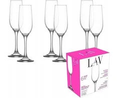 Šampano taurės LAV FAME LV-FAM539F, 215 ml, 6 vnt.