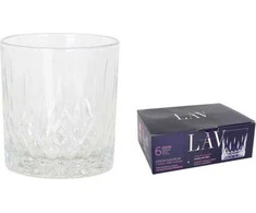 Viskio stiklinės LAV ODIN LV-ODN430F, 330 ml, 6 vnt.