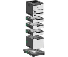 lazerinis spausdintuvas Lexmark Lexmark M5270 - Spausdintuvas - b/w - Dvipusis - Lazeris - A4/Legal - 1200 x 1200 dpi - iki 66 puslapių/min. - Talpa: 650 lapų - USB 2.0, Gigabit LAN, USB 2.0 priegloba