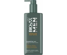 LBIOTICA / BIOVAX L`BIOTICA Biovax vyriškas 2in1 šampūnas plaukams ir barzdai – detoksikuojantis* 200 ml