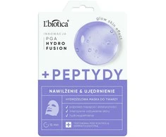 L'Biotica PHF Peptides drėkinamoji ir stangrinamoji hidrogelio veido kaukė
