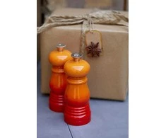 Le Creuset Salt and pepper mill set 11cm Oranžinis