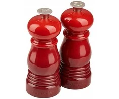 Le Creuset Salt and pepper grinder set 11cm red