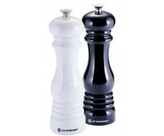 Le Creuset Druskos ir pipirų malūnėlių rinkinys 21cm juodai baltas
