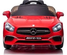 Elektromobilis vaikams Lean Cars Mercedes SL65 S, raudonas