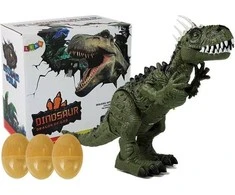 Lean Toys Žaislinis dinozauras Tyrannosaurus Rex su šviesos projekcija ir garsais