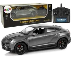 Lean Toys Radijo bangomis valdomas Lamborghini Urus 1:24 pilkas