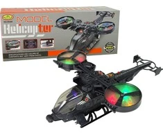 Lean Toys Karinis sraigtasparnis su šviesomis ir garsais, 38 cm