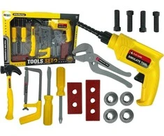 Lean Toys Žaislinių įrankių rinkinys vaikams nuo 3 metų