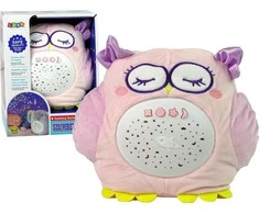 Migdukas pelėda skleidžianti melodijas Lean toys, rožinė
