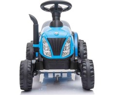 Lean Cars Traktor Na Akumuliatorius su Przyczepą A009 Mėlyna