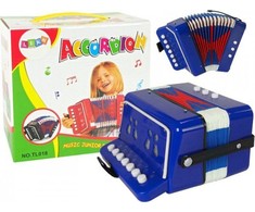 Lean Toys Vaikiškas Mėlynas Akordeonas