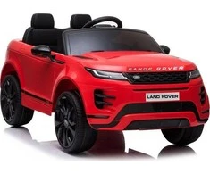 Lean Cars Dvivietis vaikiškas elektromobilis Lean Range Rover Evoque, raudonas
