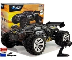 Lean Toys Visureigis su nuotolinio valdymo pultu 1:18, 35 km/h, rudas/geltonas