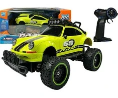 Lean Toys Nuotoliniu būdu valdomas automobilis Off-road R/C, geltona