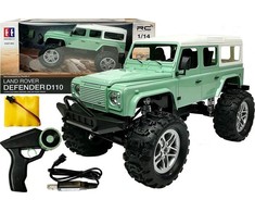 Lean Sport Auto Zdalnie Sterowane Jeep R/C Žalias 1:14 2.4G