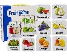 Puzzle Lean Toys Dėlionė iš vaisių