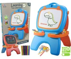 Lean Toys Dvipusė piešimo lenta 2 in 1