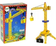 Lean Toys Nuotoliniu būdu valdomas statybų kranas