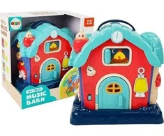 Lean Toys Muzikinis žaislas su šviesos efektais vaikams nuo 18 mėn.