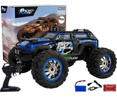 Lean Toys Visureigis su nuotolinio valdymo pultu 1:18, 35 km/h, mėlynas
