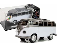 Autobusas su garso ir šviesos efektais Lean Toys, baltas