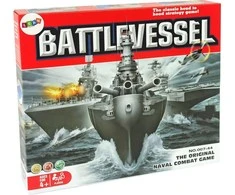 Lean Toys Strateginis stalo žaidimas laivų mūšis