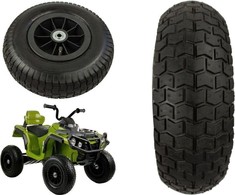 Lean Cars Pripučiamas 30x9 cm ratas su 12 mm ašimi quadui BDM0906