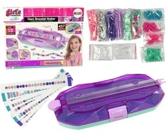 Apyrankių gamybos rinkinys mergaitėms Lean Toys