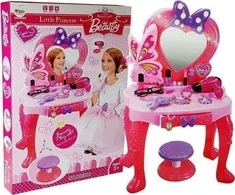 Lean Toys Vaikiškas grožio staliukas KidKraft 76123, rožinis
