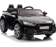 Lean Cars Akumuliatorinis automobilis Audi TTRS juodos spalvos